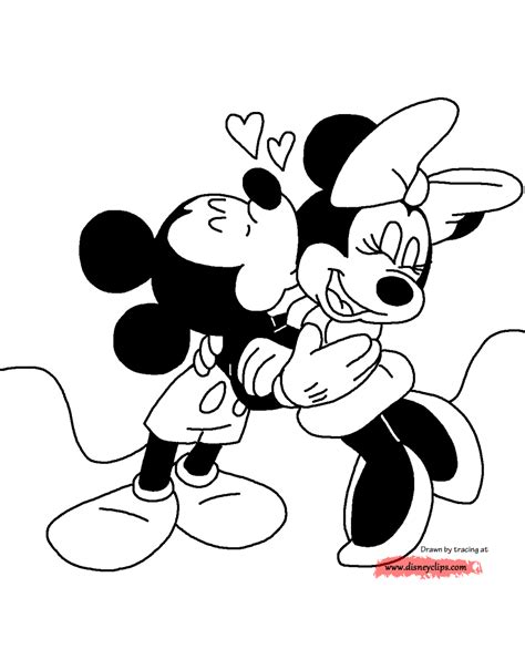 50 fresh mickey coloring pages coloring pages ideas. Mickey And Minnie Kissing Coloring Pages at GetColorings ...