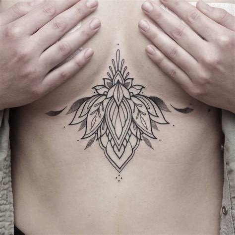 May is named after the greek goddess maia. Jule Rothe sternum tattoo | Tattoos, Flower tattoo, Lotus ...