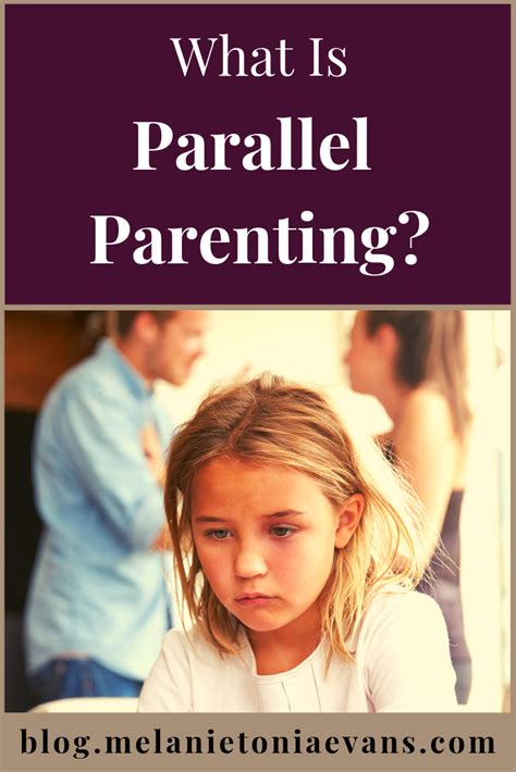 Raising children often requires sacrifice, as parents need to prioritize the. Parallel Parenting - The Evolutionary Way To Co-Parent ...