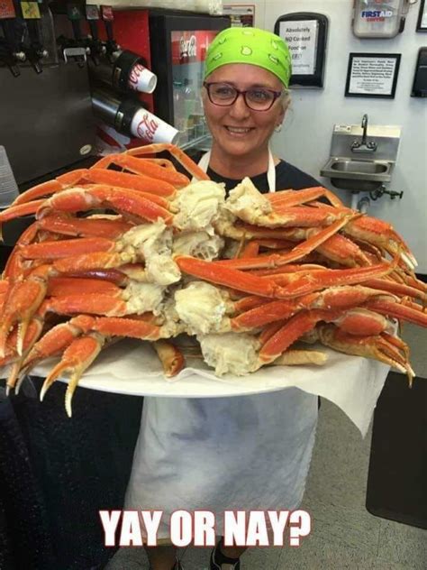 Plan on 1 pound of crab legs per person. Pin on DINING OUT /GOOD TO GO =YUM