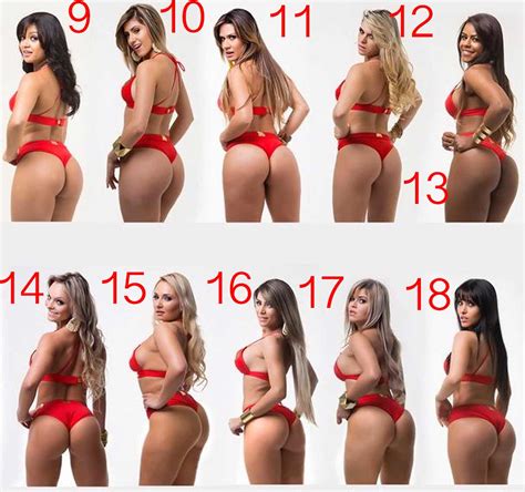 Enjoy the hottest porno videos from any search results for: Let's Take A Look At The Contestants For Brazil's Miss Bum ...