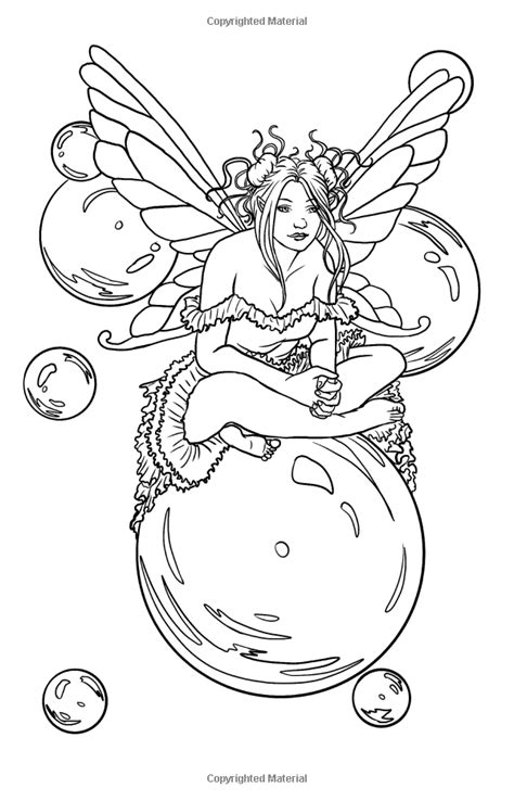 Amazon.com Magic Minis Pocket Sized Fairy Fantasy Art Coloring Book Vol. 5 by Selina Fenech ...