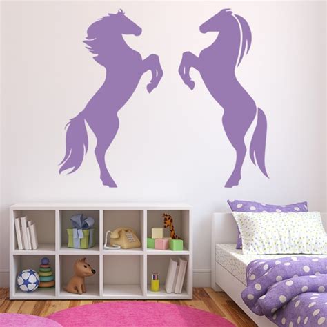 Check spelling or type a new query. Two Horses Kids Bedroom Wall Sticker