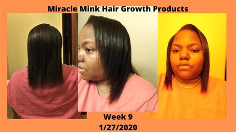 Learn about other b vitamins for hair growth. Week 10 Review Miracle Mink Hair Growth Journey 1/27/2020 ...