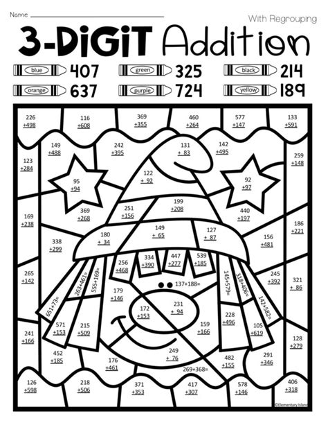 We had to change the fractions so their denominators were the same. Multiplication Color By Number Math Worksheets Coloring ...