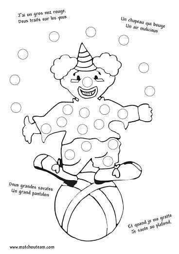 Un clown est un personnage comique de l'univers du cirque. coloriage gommette | Gros nez, Nez rouge, Gommette