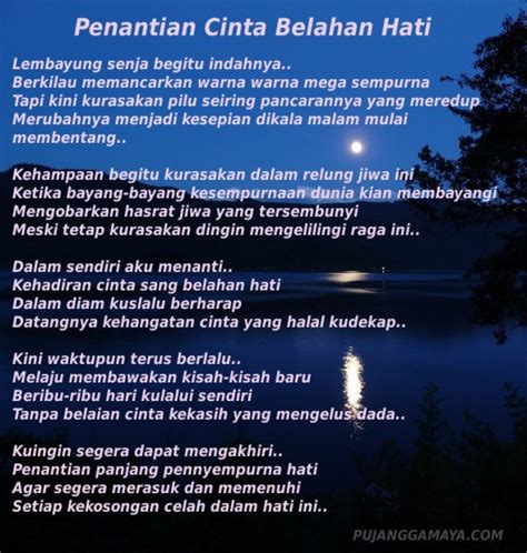 Check spelling or type a new query. Puisi Penantian Cinta Belahan Hati | Kata kata Mutiara ...