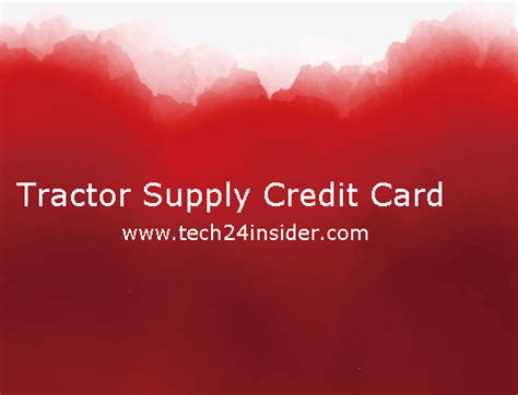 Staples (personal, business & commercial store card) tire kingdom; Tractor Supply Credit Card Login - Tractor Supply Credit ...