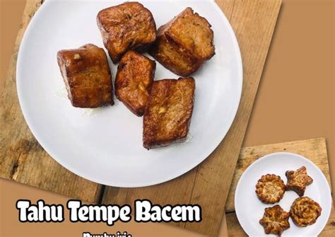 Bacem atau baceman adalah cara masak dari yogyakarta. Resep Tahu Tempe Bacem bumbu iris oleh anif agustina - Cookpad