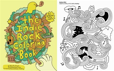 The Indie Rock Coloring Book | Dangerous Minds