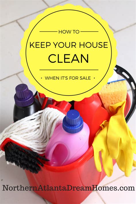 Fill the toilet with the product of your choice and scrub the bowl. How to Keep Your House Clean While it's for Sale | Georgia ...