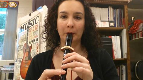 It shows live fingers and flute, a finger chart, as well as the note a. Recorder: How to Play F Natural - YouTube