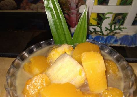 10 gram jagung manis, parut. Resep Kolak pisang labu kuning oleh Mom Asyraf Kitchen ...