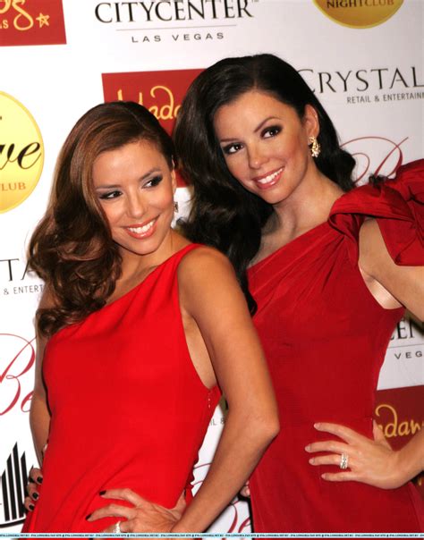 Welcome to the eva longoria subreddit. Eva with Her Wax Figure - Eva Longoria Photo (16301750 ...