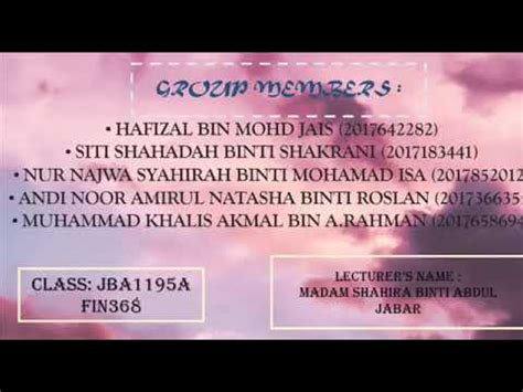 Insolvency department of malaysia has taken the responsibility as premier in short, the problem of bankruptcy among youth has to be taken seriously. FIN368-BANKRUPTCY AMONG YOUNG EXECUTIVES IN MALAYSIA - YouTube