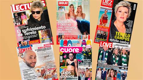 Reposted from @mimelphysbatista la juventud ha dic. Revistas del corazón: Así son las portadas de la semana ...