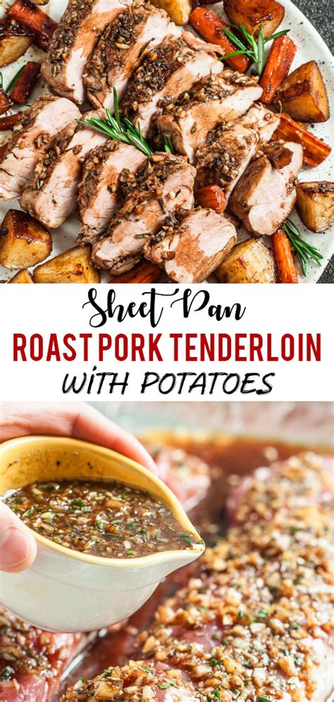 How long do you cook pork at 350? One Pan Roast Pork Tenderloin with Potatoes (Extremely Tender)