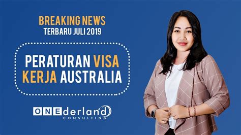 Visa australia dapat diajukan secara online. Peraturan Kerja di Australia TERBARU Juli 2019 - YouTube