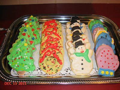 Easy dishes for a christmas breakfast or. Sugar cookies with vanilla and almond extract and edible ...