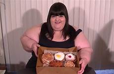candy godiva fat chick hungry eating weight first time