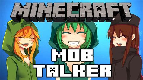 Карты для minecraft pe 1.17. Minecraft Mod Showcase : Mob Talker - YouTube