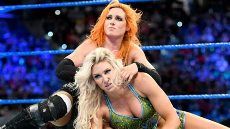 I enjoy wrestling with women. Charlotte's Wardrobe Malfunction on SmackDown; WWE NYC ...