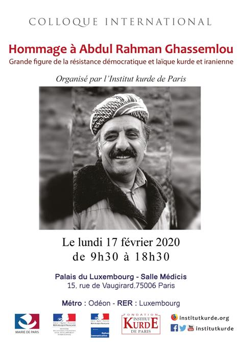 Here's the list of the lawyer: The conference dedicated to Dr Abdul Rahman GHASSEMLOU