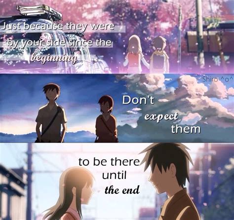 5 centimeters per second it is 2008, and all three characters have gone their separate ways. Pin on Quote