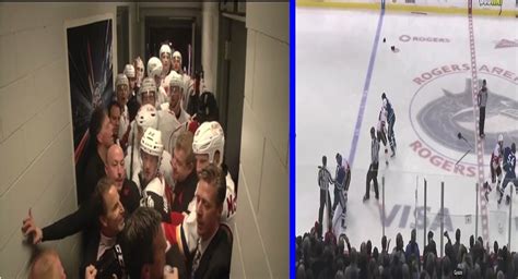 Predictably, things went south very quickly. JOHN TORTORELLA FIGHT + CANUCKS FLAMES HUGE LINE BRAWL 11 ...