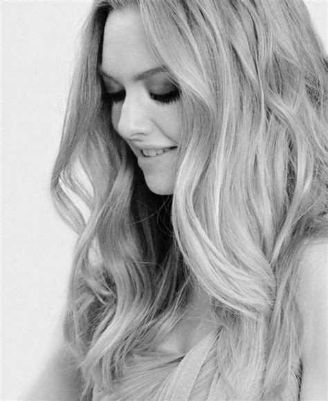 We offer the latest stylish amanda seyfried long lace front blonde wavy remy human hair wig of comfort, quality and confidence. Black & White | Amanda seyfried hair, Amanda seyfried ...