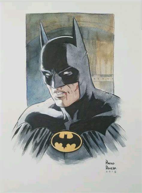 This fan trailer consists of own artwork made with the technique of oil painting on. Batman (Tim Burton) by Paolo Rivera , in Karim Elrafei 's ...