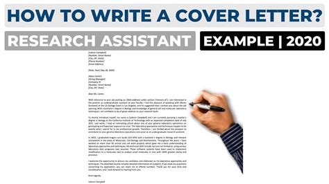 The lab is in the division of genetics at brigham & women's. How To Write a Cover Letter For a Research Assistant ...
