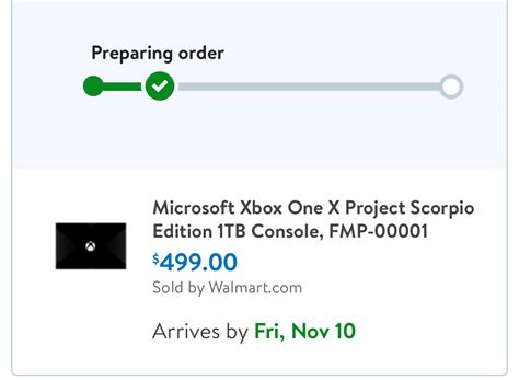 Walmart credit card application status. Walmart ship to store : Xbox_One_X