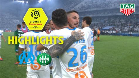 Ligue 1 uber eats journée 1. Olympique de Marseille - AS Saint-Etienne ( 1-0 ...