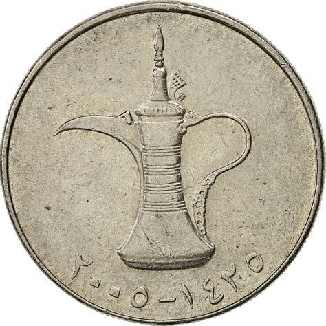 Unlike neighboring currencies such as the dinar in bahrein, the dinar in kuwait and iraq. #540242 United Arab Emirates, Dirham, 2005, British Royal ...