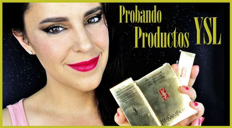 M proband m, versuchsperson f. Probando productos de YSL - Silvia Quirós