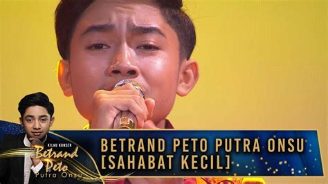 Song lyrics / lirik lagu. lirik lagu sahabat kecil betrand peto - Lirik Lagu Terbaru