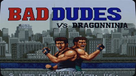 Por supuesto, las imágenes en nuestros juegos de arcade en línea son un poco más nítidas que los juegos de arcade antiguos, pero no se preocupe, no arruinamos la nostalgia con los gráficos. (Año 1988) Bad Dudes DragonNinja Data East Games - CoinUp ...