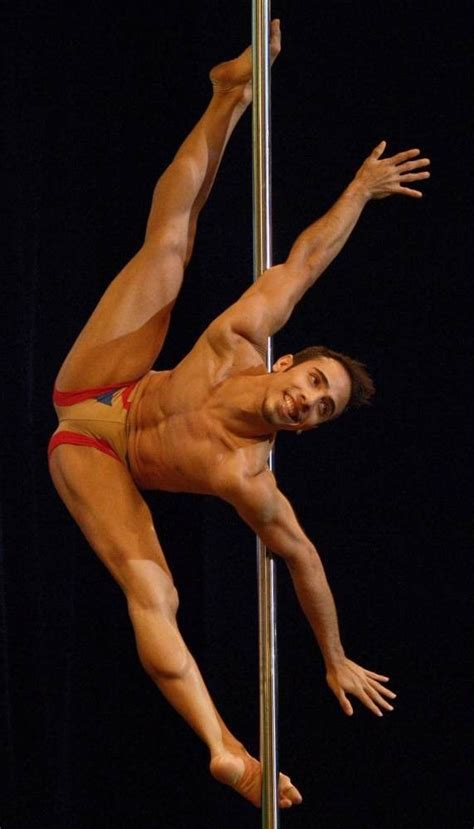 A crash mat is a must have addition if you're a beginner to pole dancing. 2013 - Pole dancer Gregoris Garcia of Venezuela, winner of ...