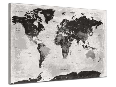 Weltkarte schwarz weiss umrisse pdf ausdrucken leinwand. Weltkarte Schwarz Weiß Mit Ländernamen