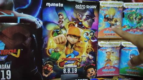 Following the second flim, boboiboy galaxy has adapted a second season in comic form for now, due to the production of mechamato movie and mechamato show. Unboxing kesemua boboiboy movie 2 galaxy card and mainan ...