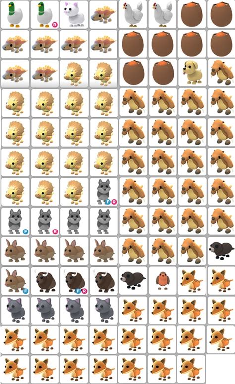 Adopt me robux'la alınabilen petler. SOLD - Selling 670+ Adopt me Normal Pets (All different ...