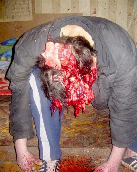 【超!閲覧注意】ショットガンで頭を吹き飛ばして自殺した人間たちのグロ画像集。 | カルマニマ