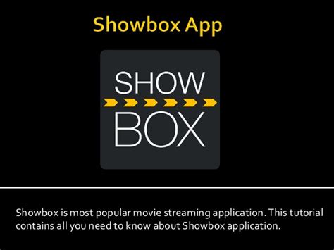 This is a prominent movie box app for ios and android users for watching their favourite movies and tv shows via a versatile interface. Showbox app installation guide