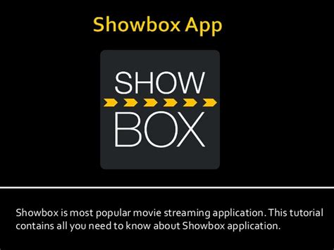 This provides super easy access to your favorites movies and tv shows with your smartphone for free. Showbox app installation guide