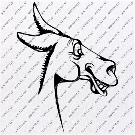 Donkey-Donkey Svg File-Donkey Original Svg Design-Animals ...