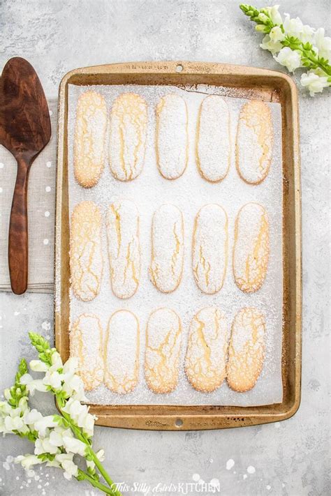 150 g / 9 oz of soft candied ginger. Lady Finger Cookies | Recipe | Lady fingers recipe, Tiramisu recipe, Lady fingers dessert