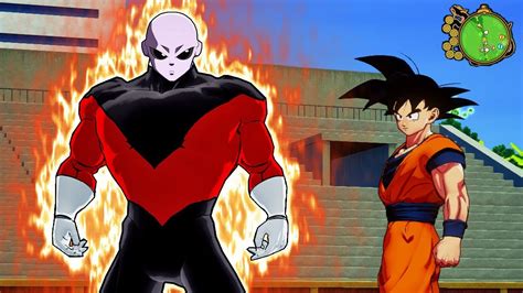 Kakarot ultra instinct goku vs jiren (mod)! NEW Goku VS Jiren Free Roam Gameplay in Dragon Ball Z ...