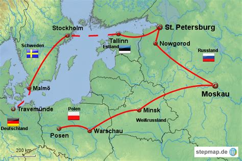 Petersburg hotels, hostels, restaurants, bars and nightclubs. StepMap - St. Petersburg - Landkarte für Deutschland