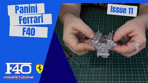 The ferrari f40 was the very last production vehicle personally approved by enzo ferrari. Build the Ferrari F40 - Starting the Engine block - YouTube